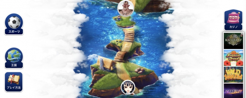 カジ旅の地図