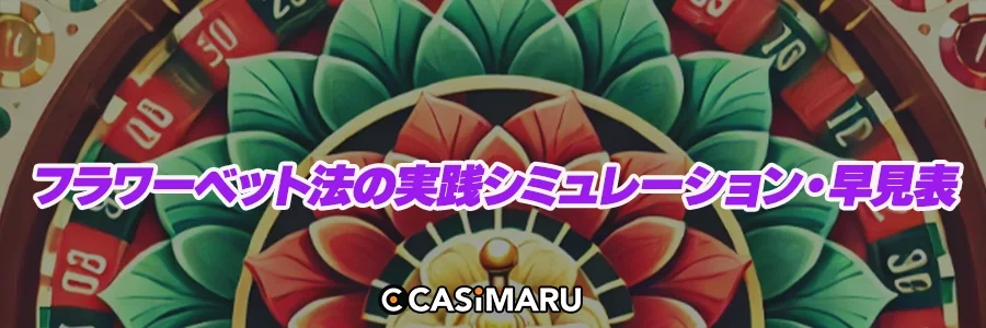 フラワーベット法の実践シミュレーション・早見表のバナー