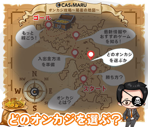 オンカジの選び方