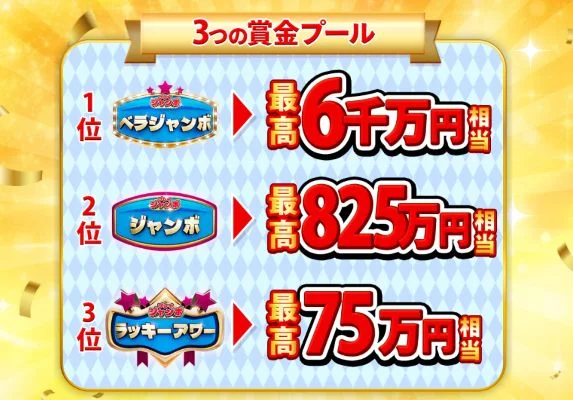 ベラジョンのプレイジャンボ